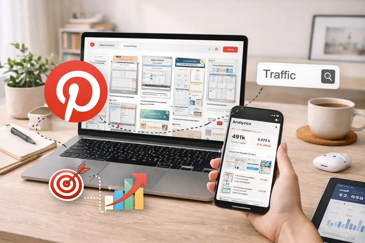8 Most Effective Methods for Driving Organic Traffic from Pinterest
