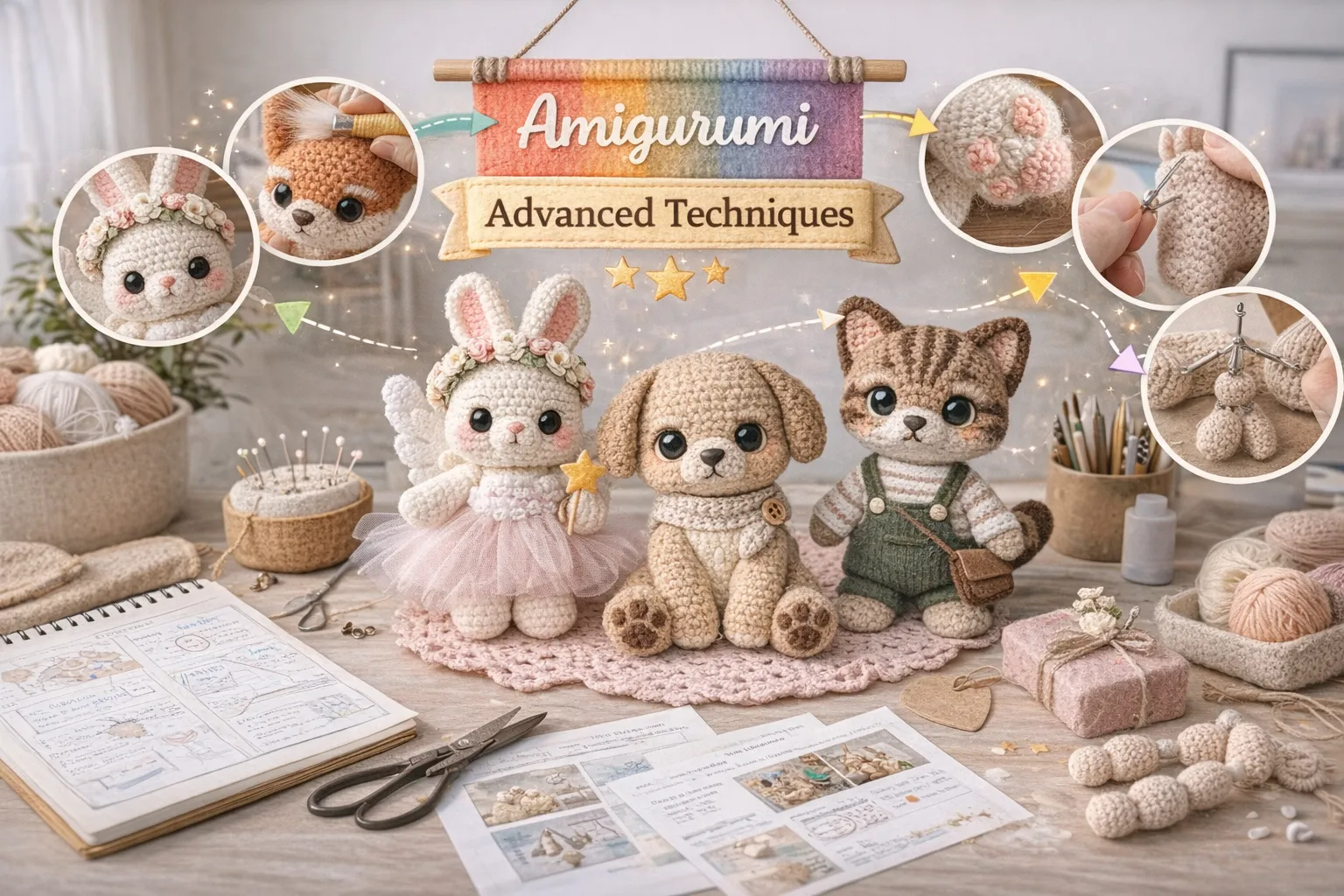 Advanced Techniques to Take Your Amigurumi to the Next Level – From Basic to Professional