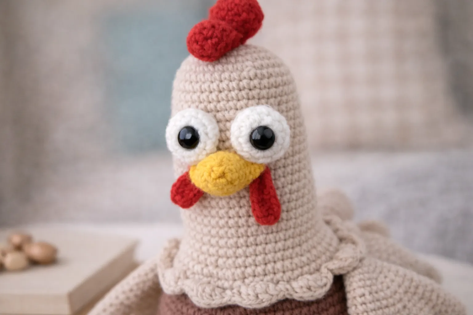 Haakpatroon van de Haan (Amigurumi)
