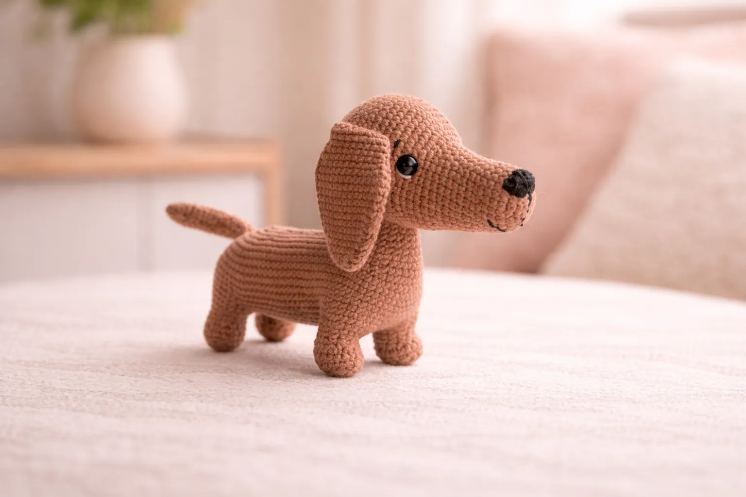 Dachshund Dog Crochet Pattern