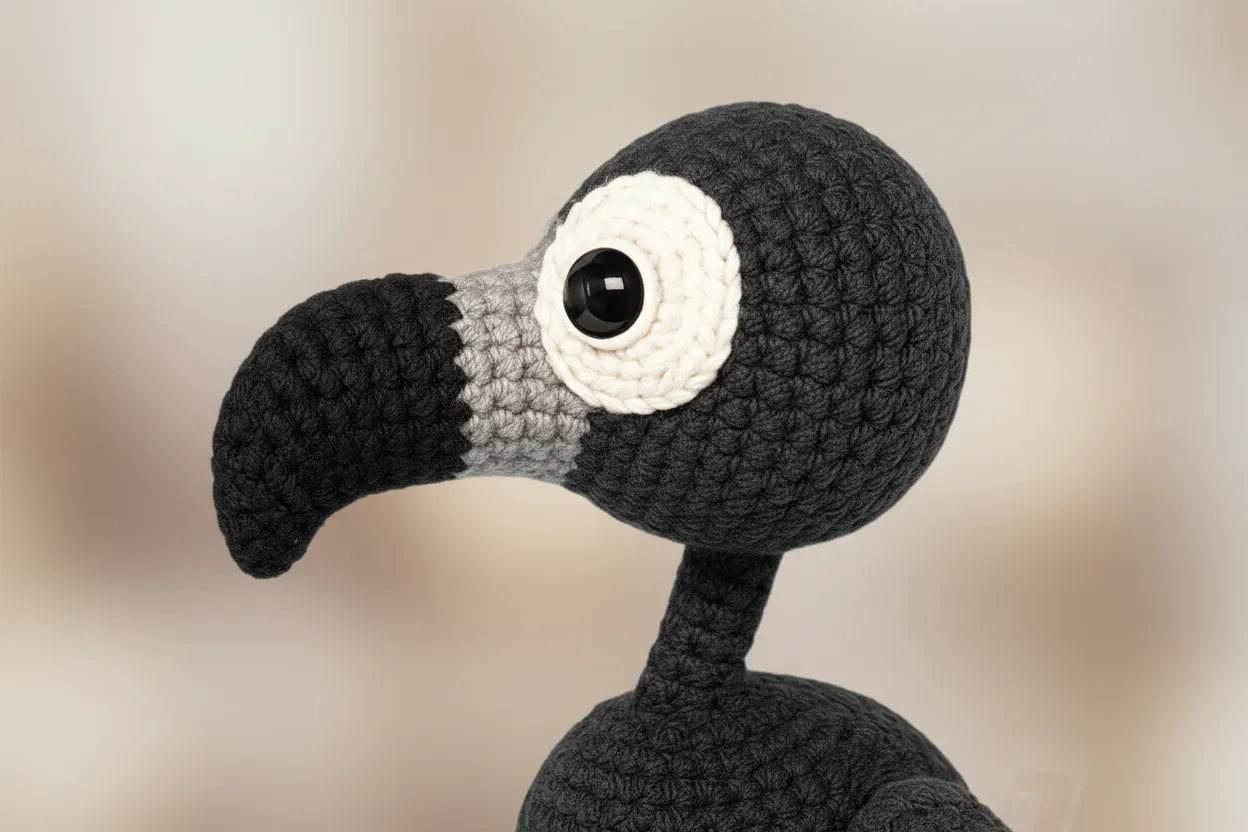 Haakpatroon van de Dodo Vogel