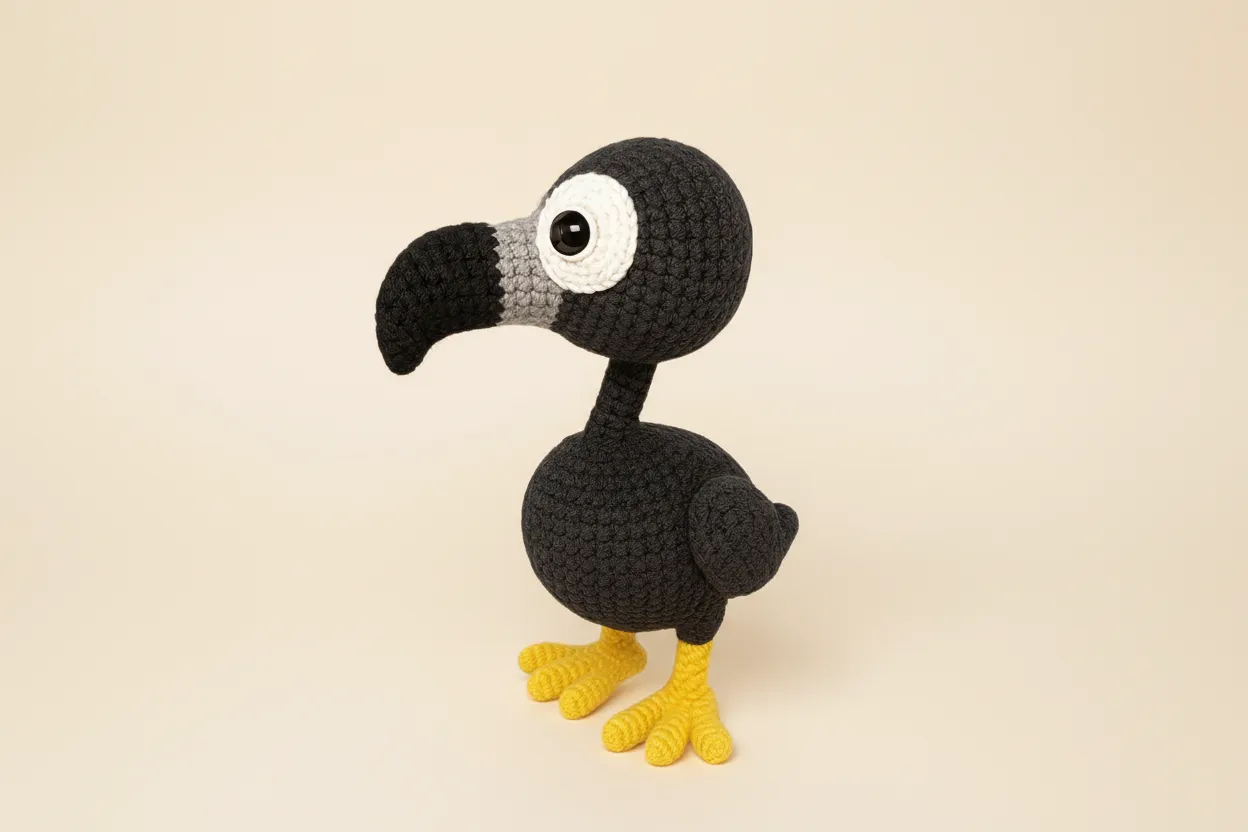 Haakpatroon van de Dodo Vogel