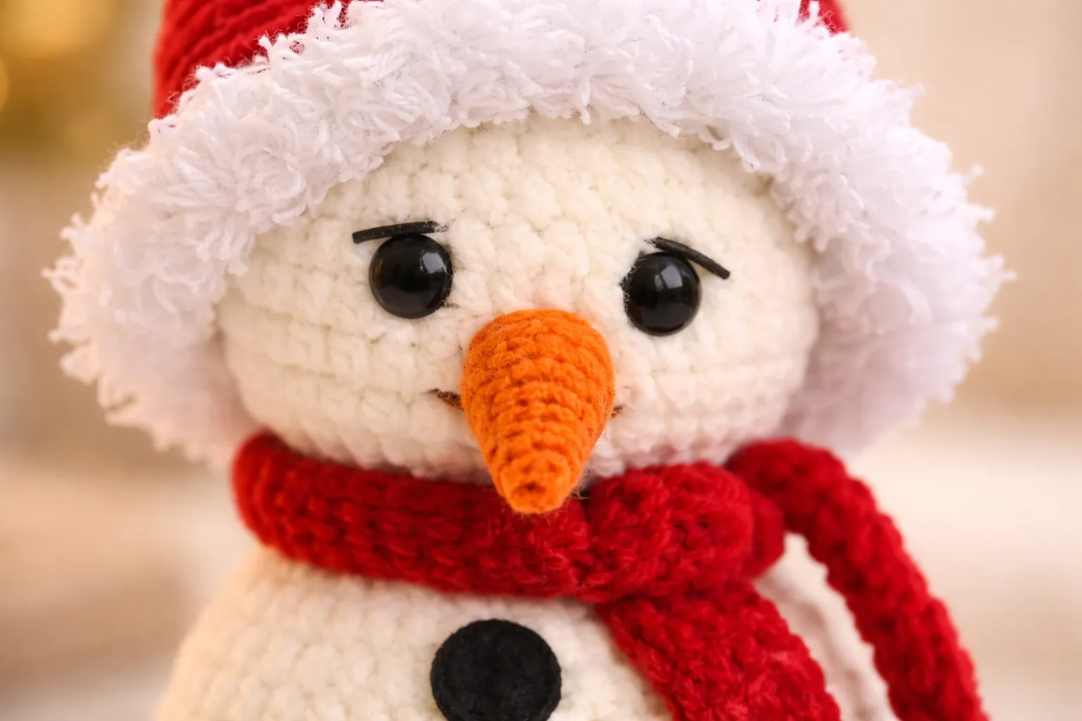 Haakpatroon van de Kleine Sneeuwpop