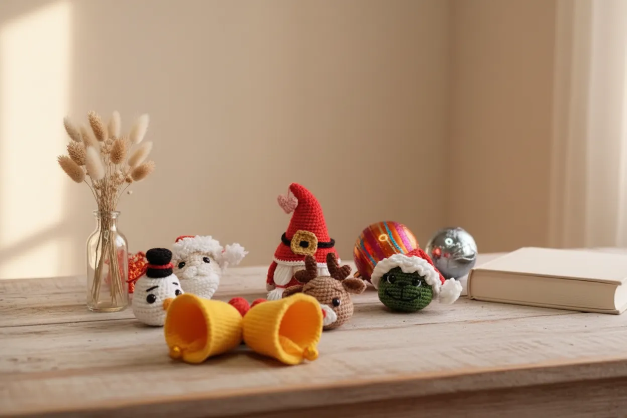 Christmas Ornament Crochet Pattern Bundle