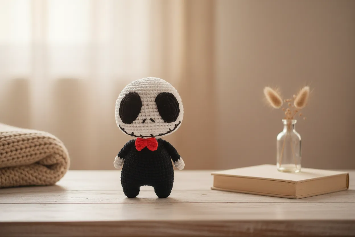 Jack Skellington Amigurumi Crochet Pattern