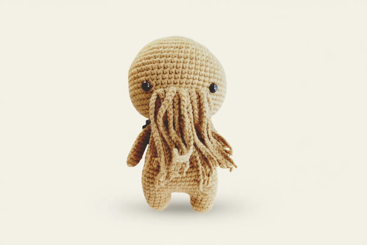 Baby Cthulhu Amigurumi Crochet Pattern