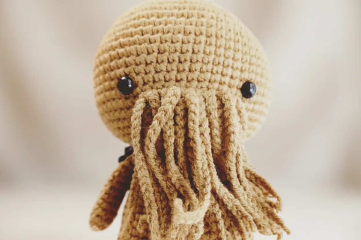 Haakpatroon van de Baby Cthulhu