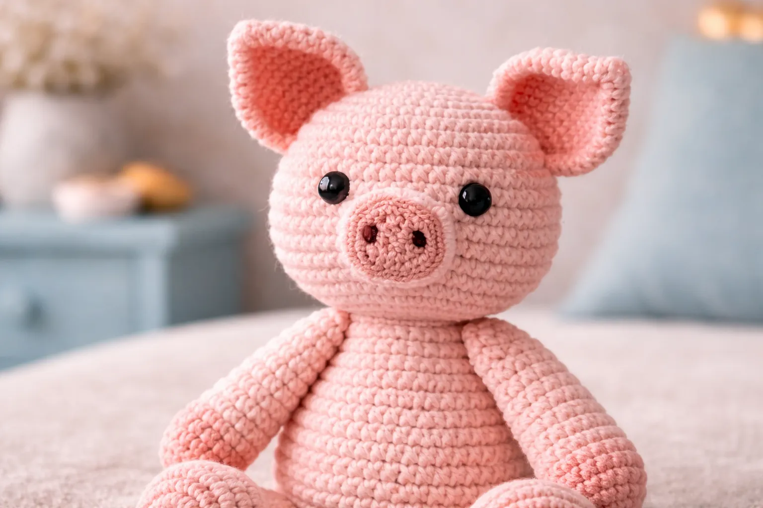 Haakpatroon van de Roze Varkentje