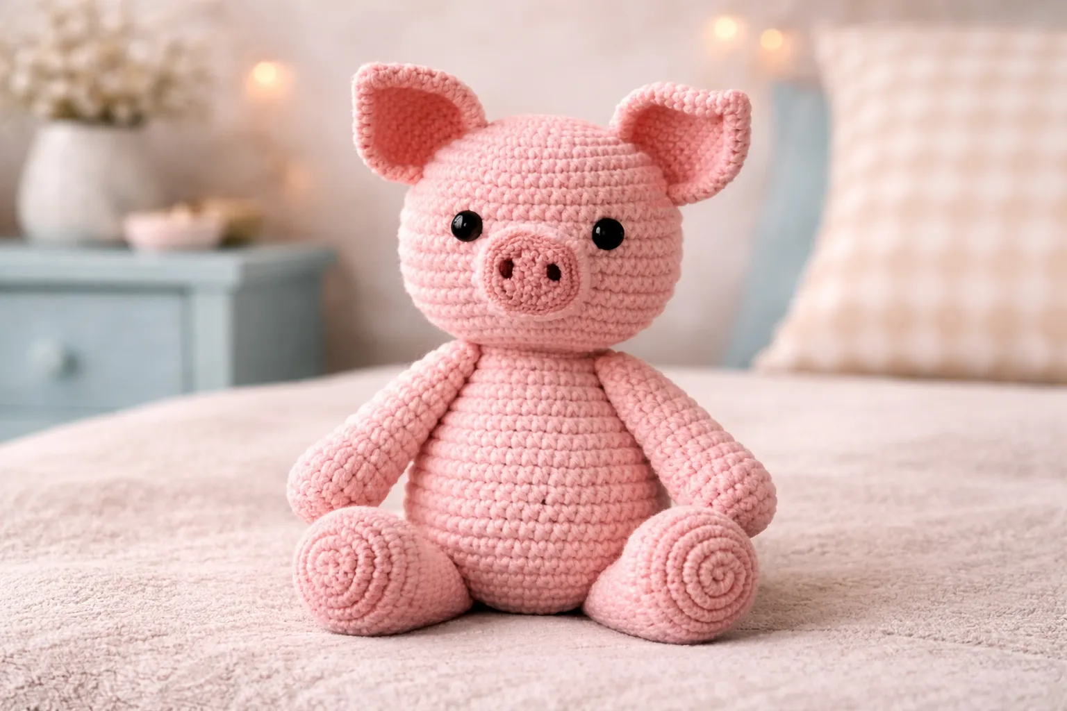 Haakpatroon van de Roze Varkentje