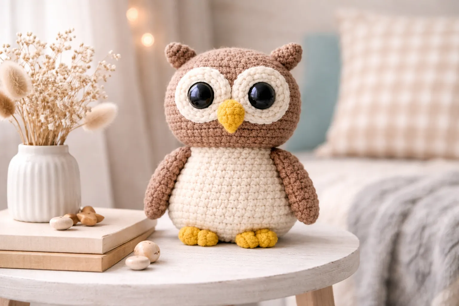 Haakpatroon van de Uil (Amigurumi)