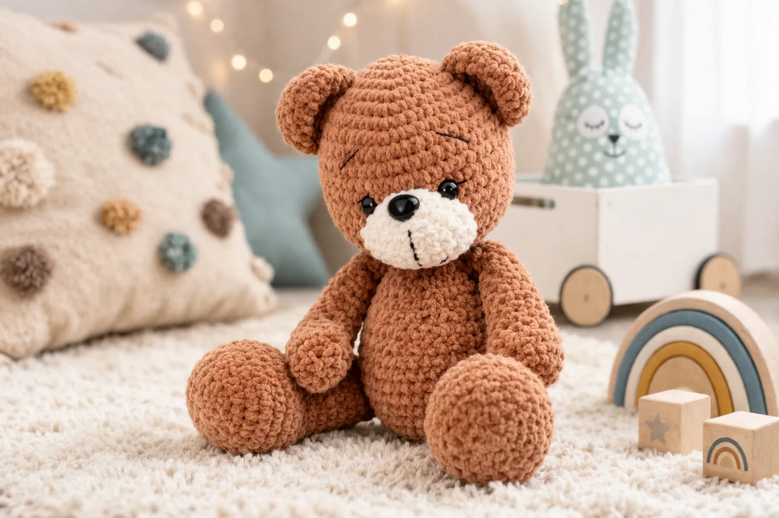 Haakpatroon voor een teddybeer